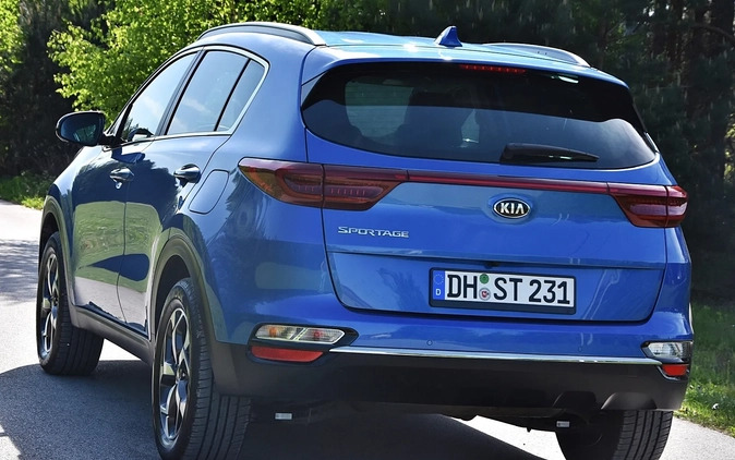 Kia Sportage cena 85700 przebieg: 75000, rok produkcji 2019 z Nowogród małe 781